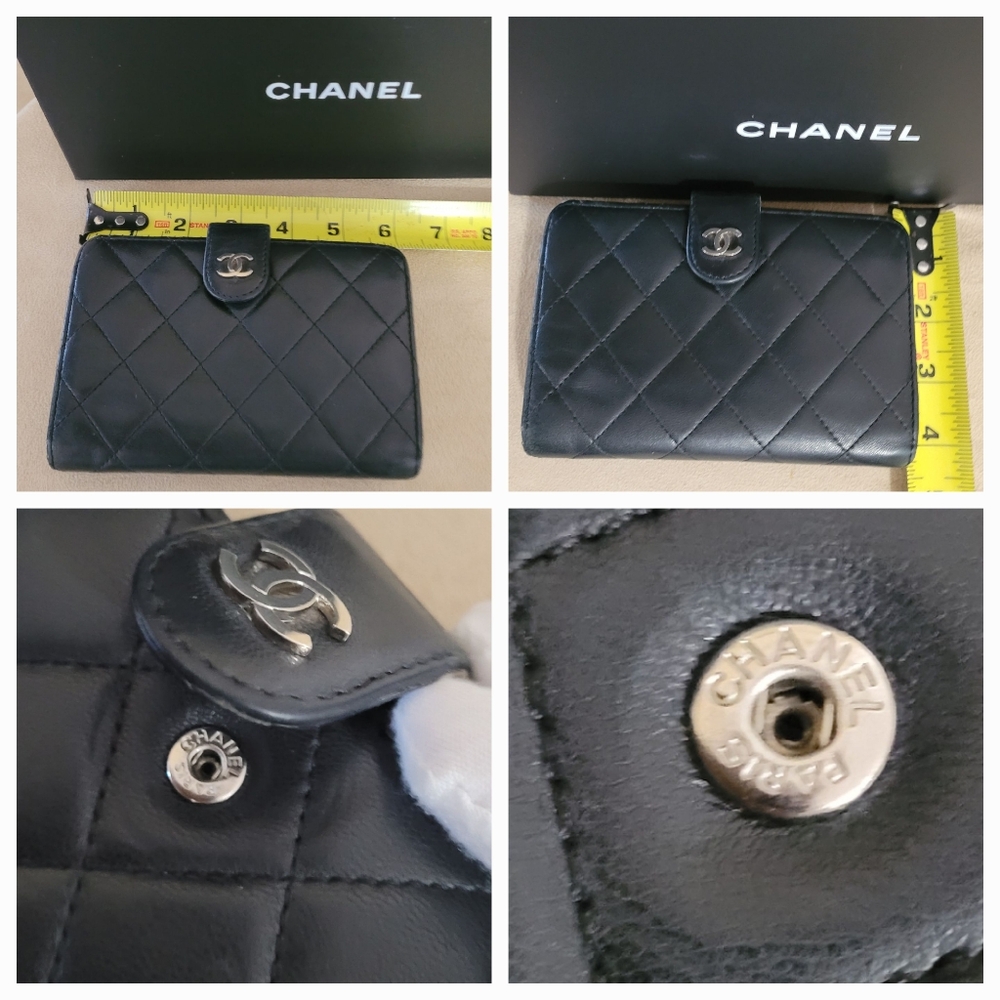 Chanel Black Quilted Wallet - Picture 8 of 8
